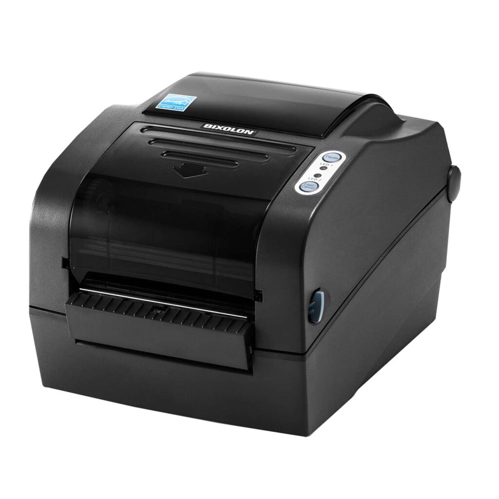 لیبل پرینتر بیکسولون مدل SLP-TX423 داری دو مکانیزم خرید اینترنتی و قیمت انواع پرینتر لیبل زن و پرینتر حرارتی بیکسولون و نمایندگی فروش